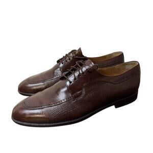 Mezlan Dress Shoes brown leather size 10.5 Hudson